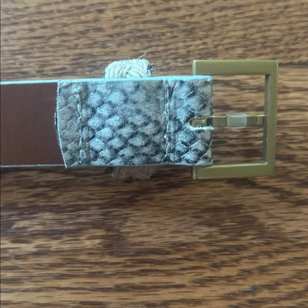 Tory Burch Snakeskin Belt Size XS - Picture 11 of 11